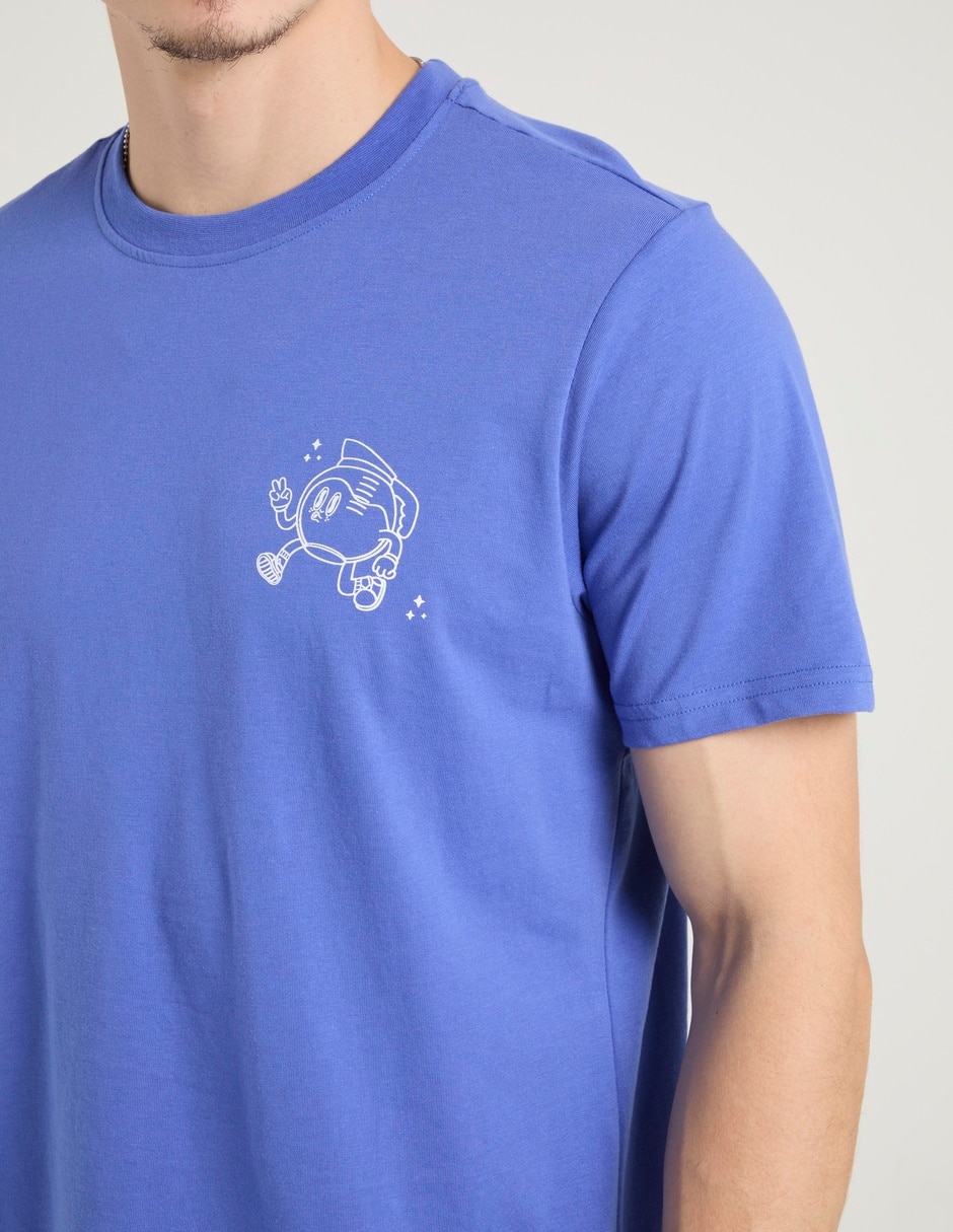 Playera cuello redondo para hombre 4