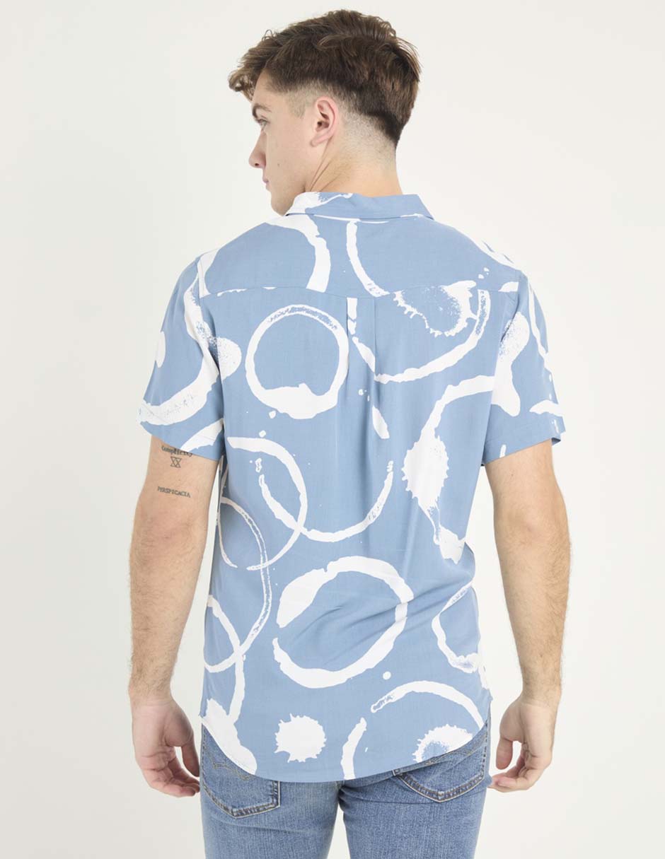 Camisa casual manga corta para hombre 2