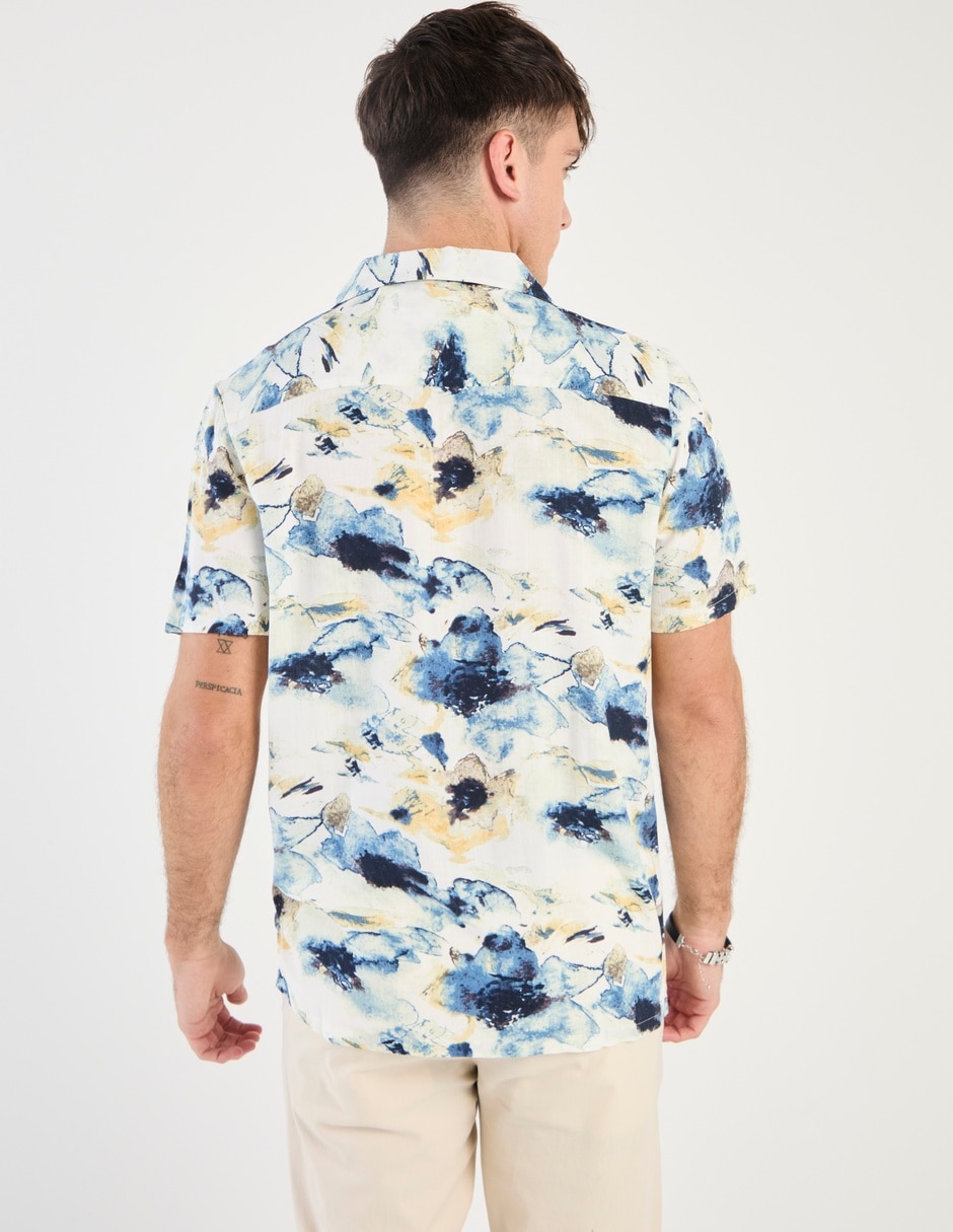 Camisa casual manga corta para hombre 2