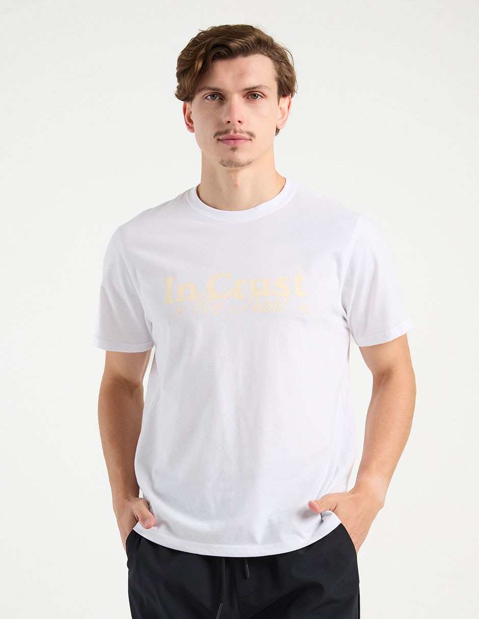 Playera Non Stop cuello redondo para hombre