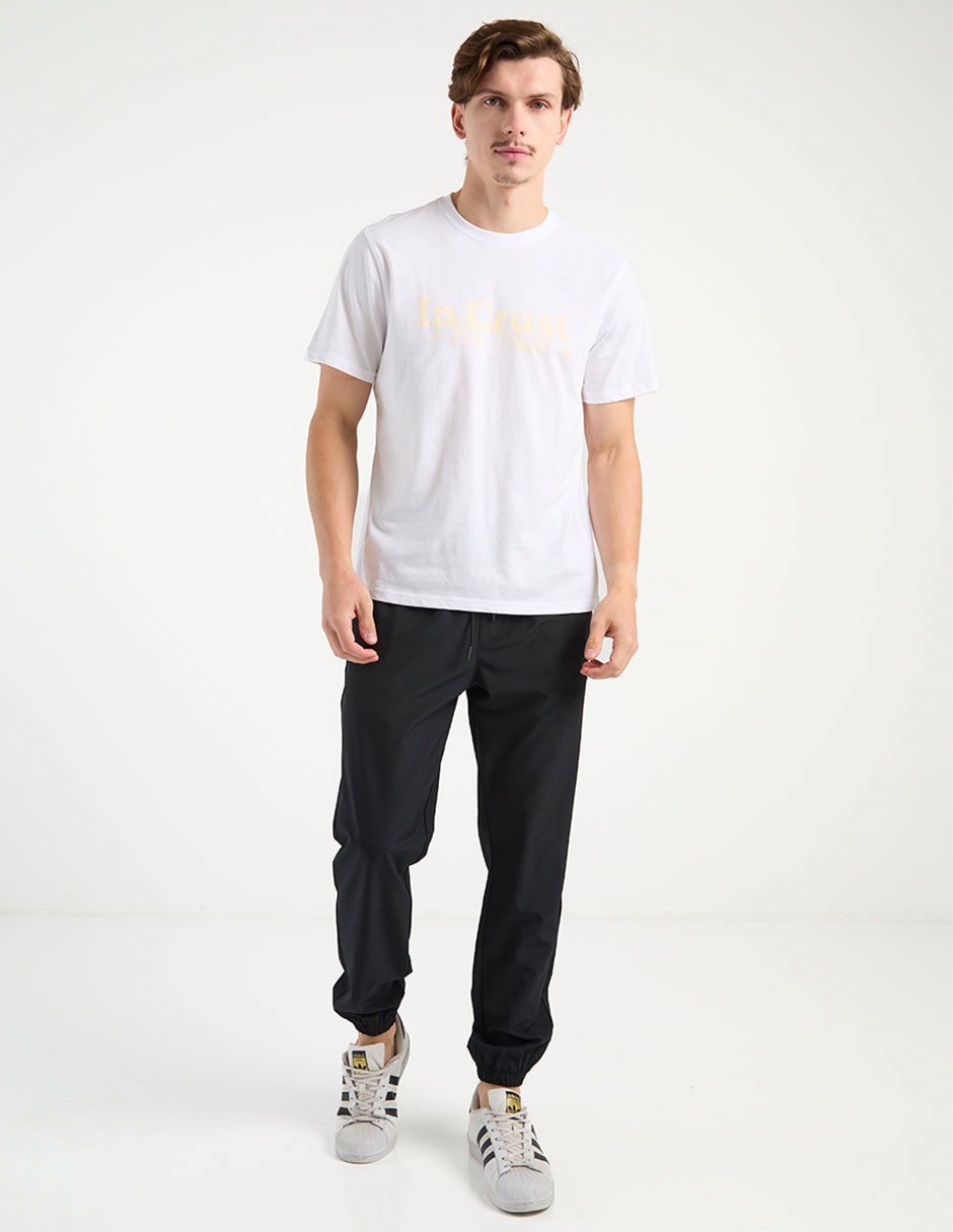 Playera Non Stop cuello redondo para hombre