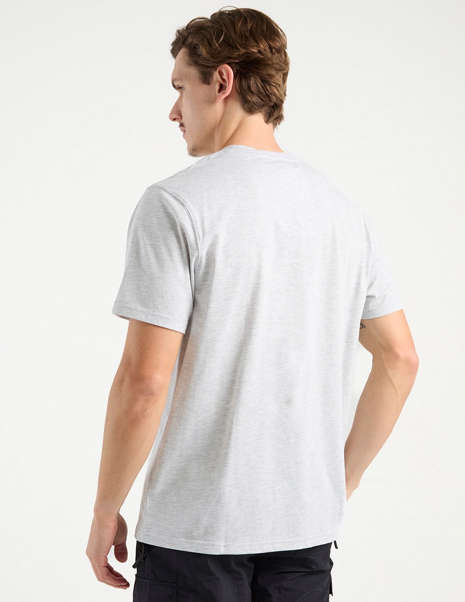 Playera Yokohama Floral Festival cuello redondo para hombre 6