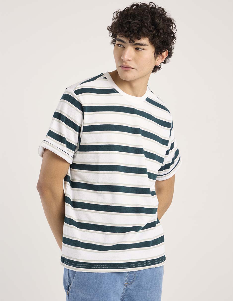 Playera cuello redondo para hombre