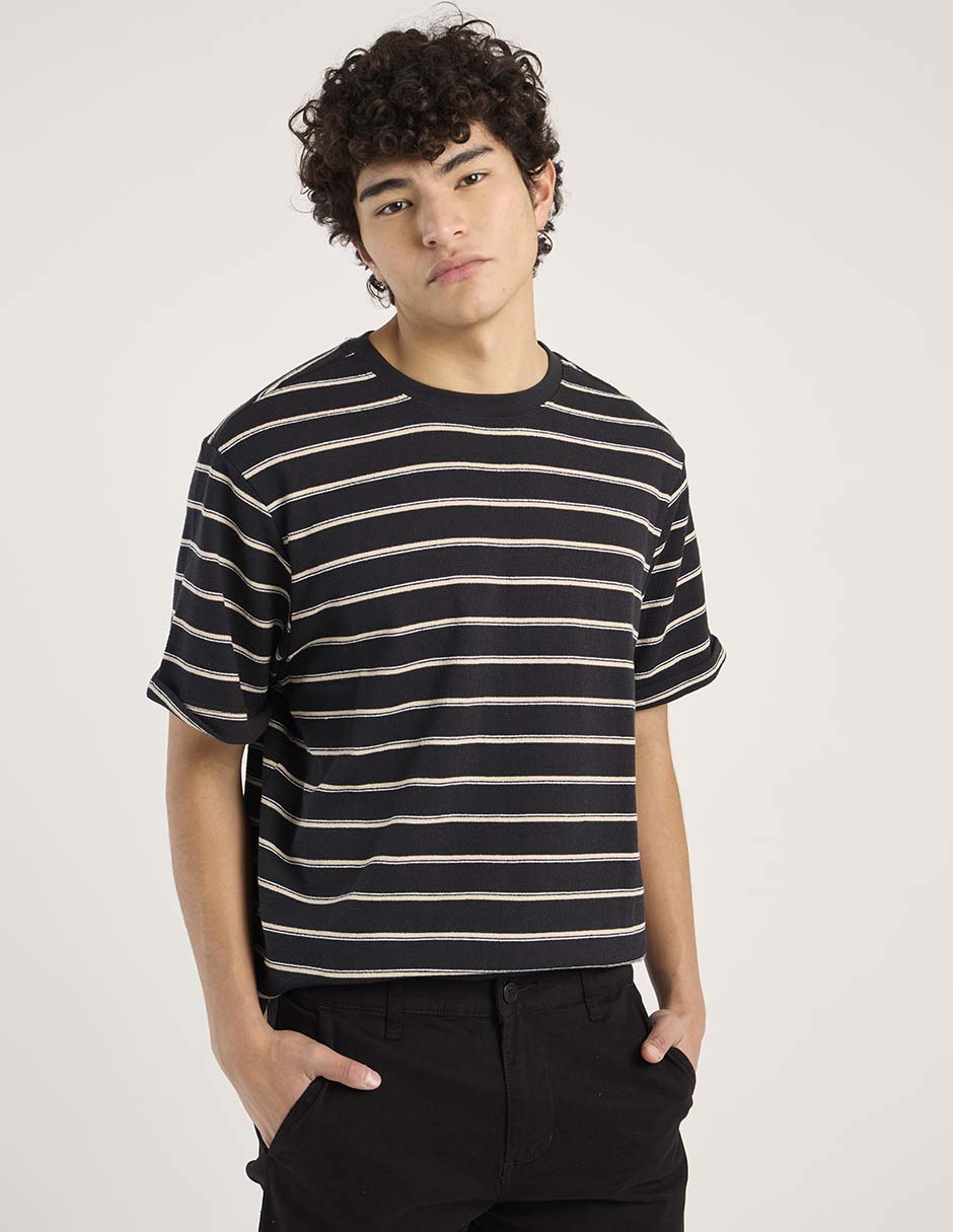 Playera cuello redondo para hombre 2