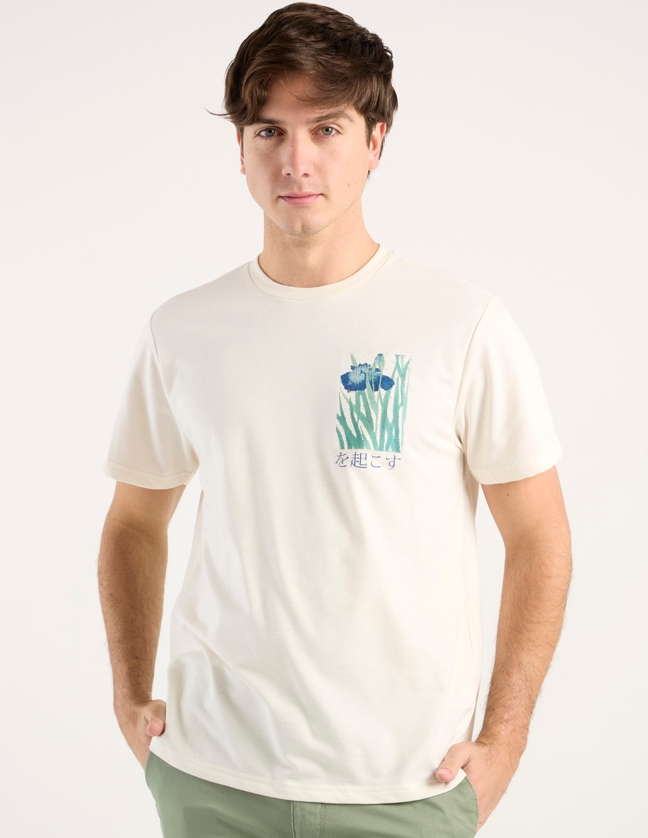 Playera cuello redondo para hombre Playera cuello redondo para hombre