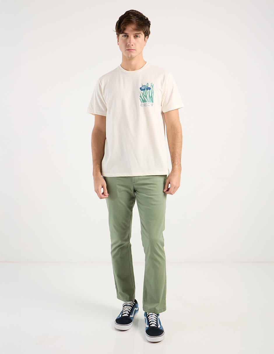 Playera cuello redondo para hombre 3