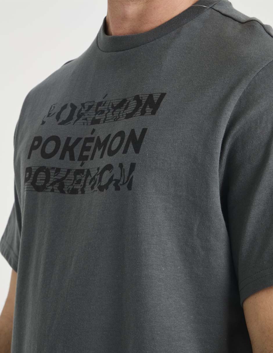 Playera Pikachu cuello redondo para hombre 4