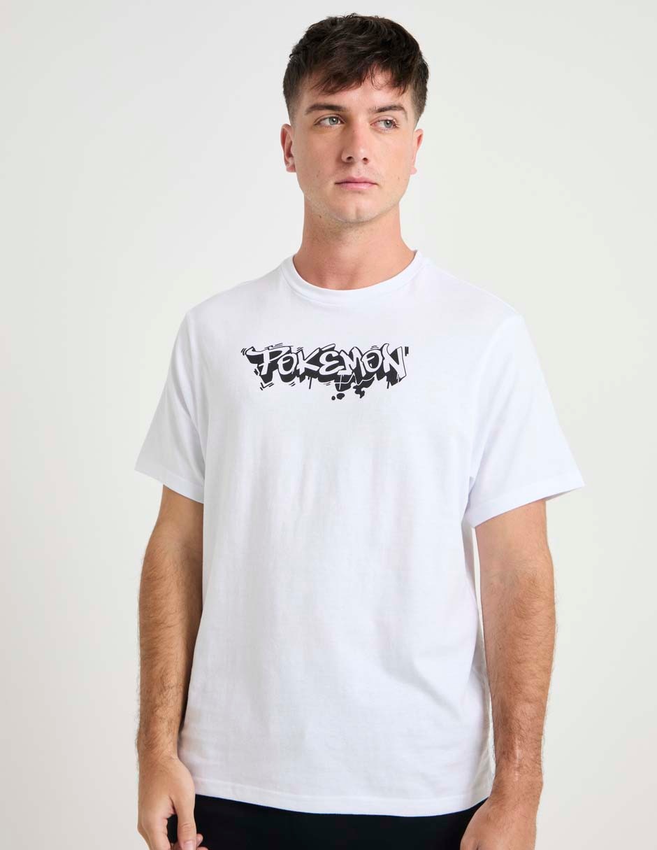Playera Charizard cuello redondo para hombre Playera Charizard cuello redondo para hombre