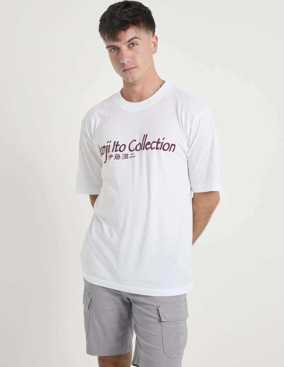 Playera Junji Ito Collection cuello redondo para hombre Playera Junji Ito Collection cuello redondo para hombre