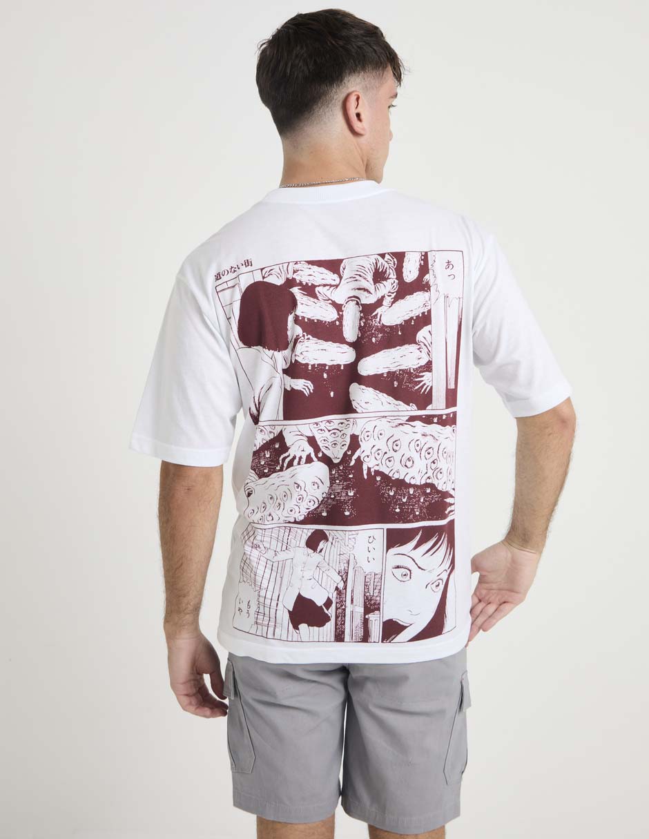 Playera Junji Ito Collection cuello redondo para hombre 2
