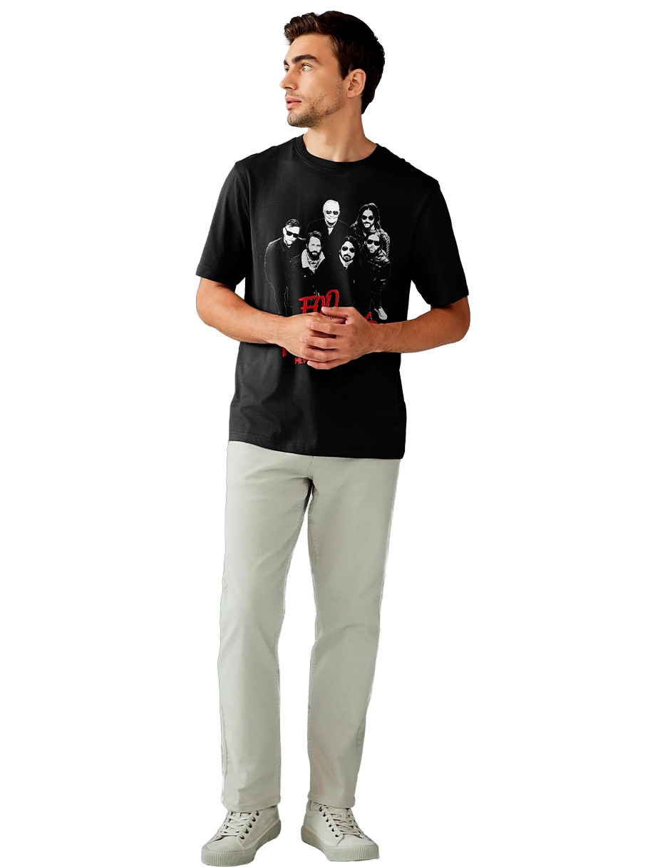 Playera cuello redondo para hombre 3