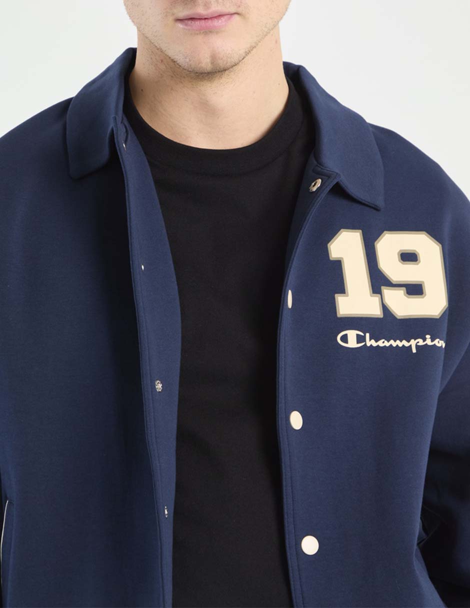 Chamarra casual con bolsillos para hombre 4