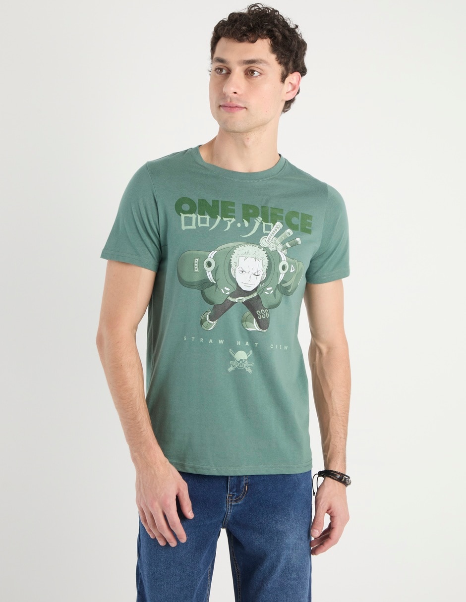 Playera cuello redondo para hombre