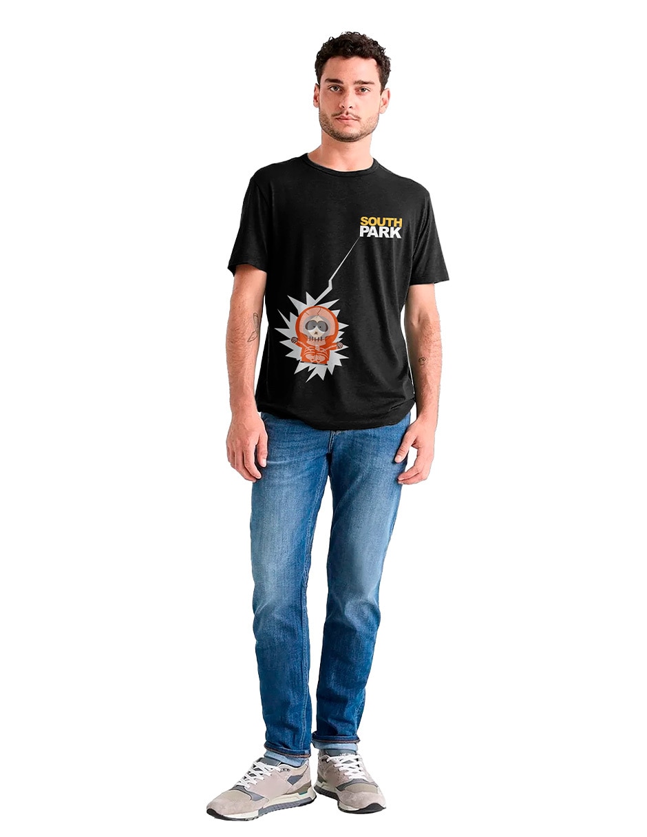 Playera cuello redondo para hombre 3
