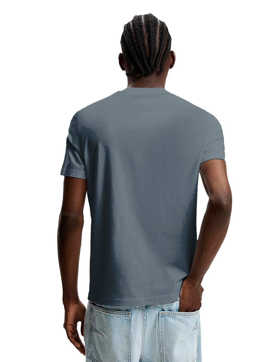 Playera cuello redondo para hombre 2