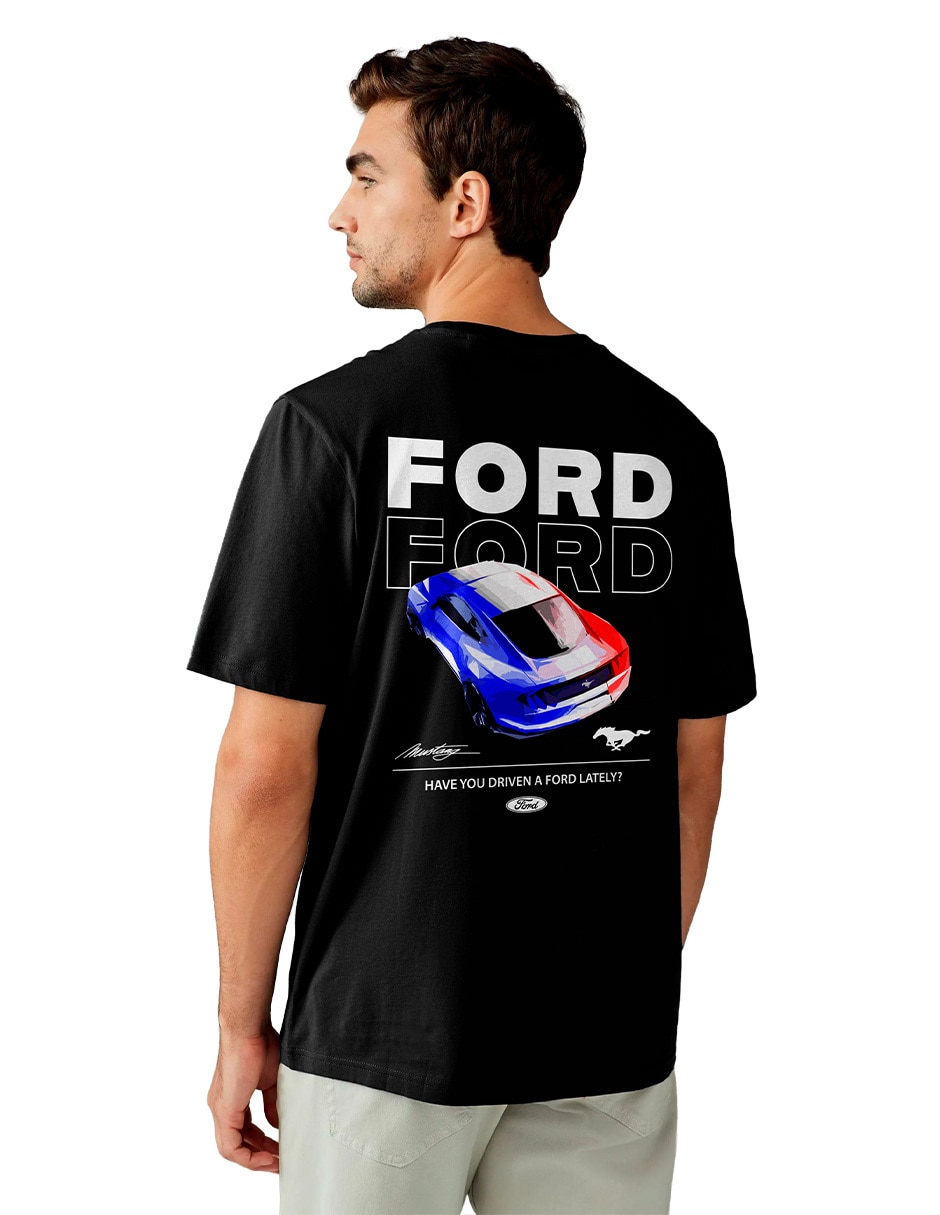 Playera cuello redondo para hombre 2