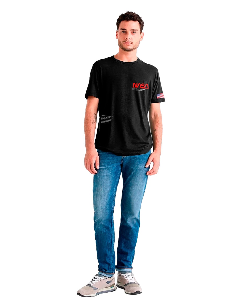 Playera cuello redondo para hombre 3