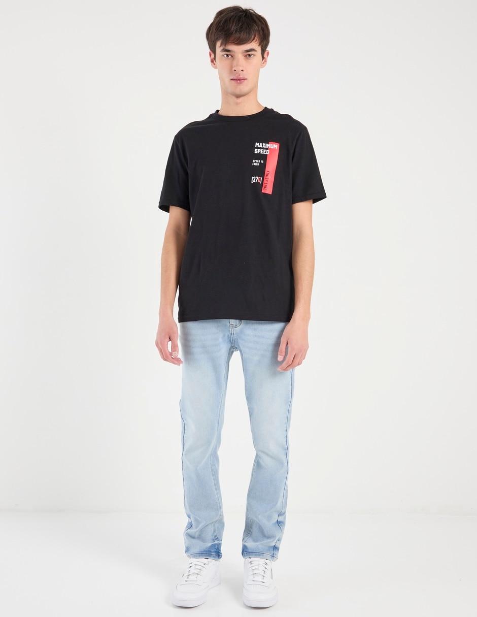 Playera cuello redondo para hombre 2
