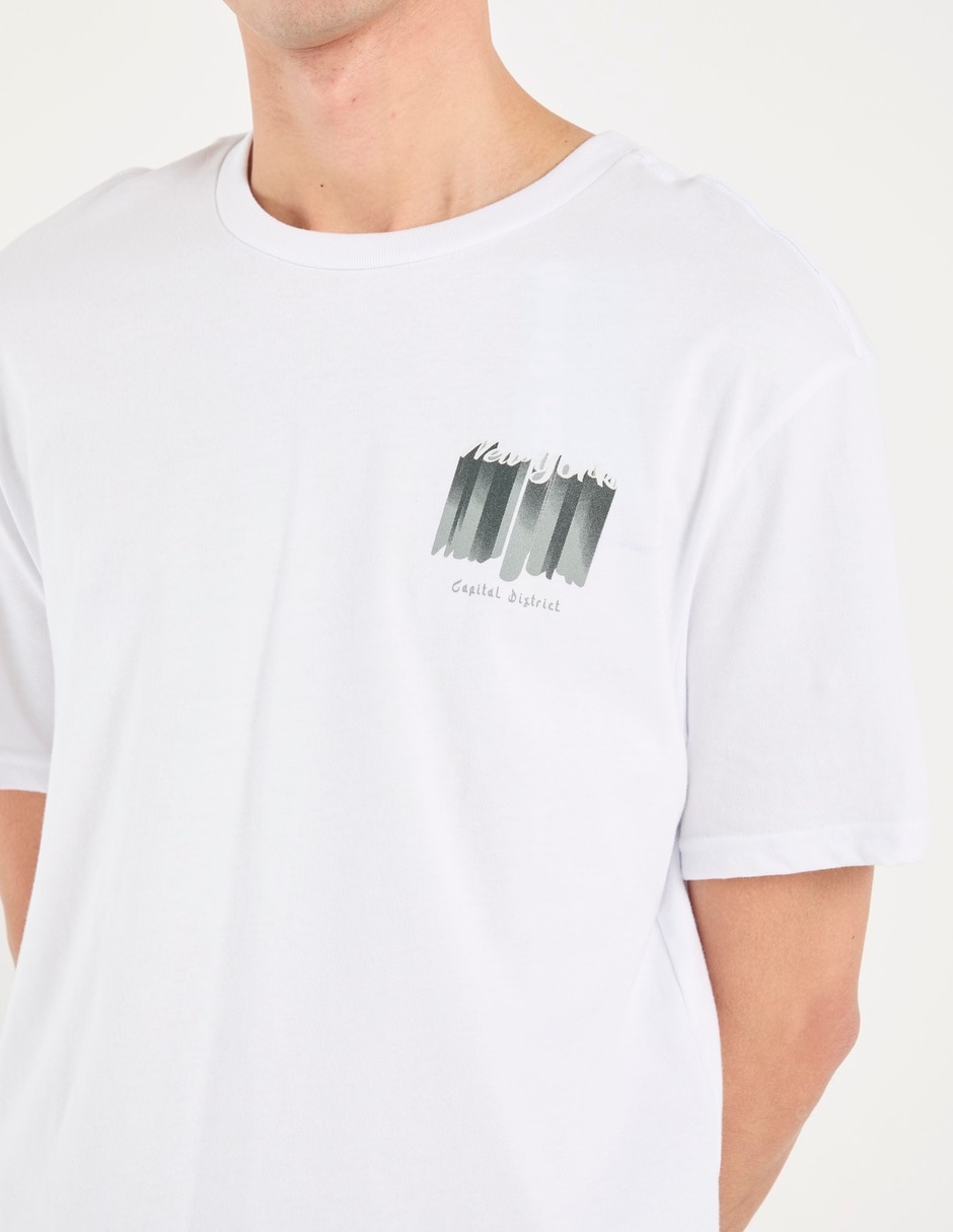 Playera cuello redondo para hombre 4
