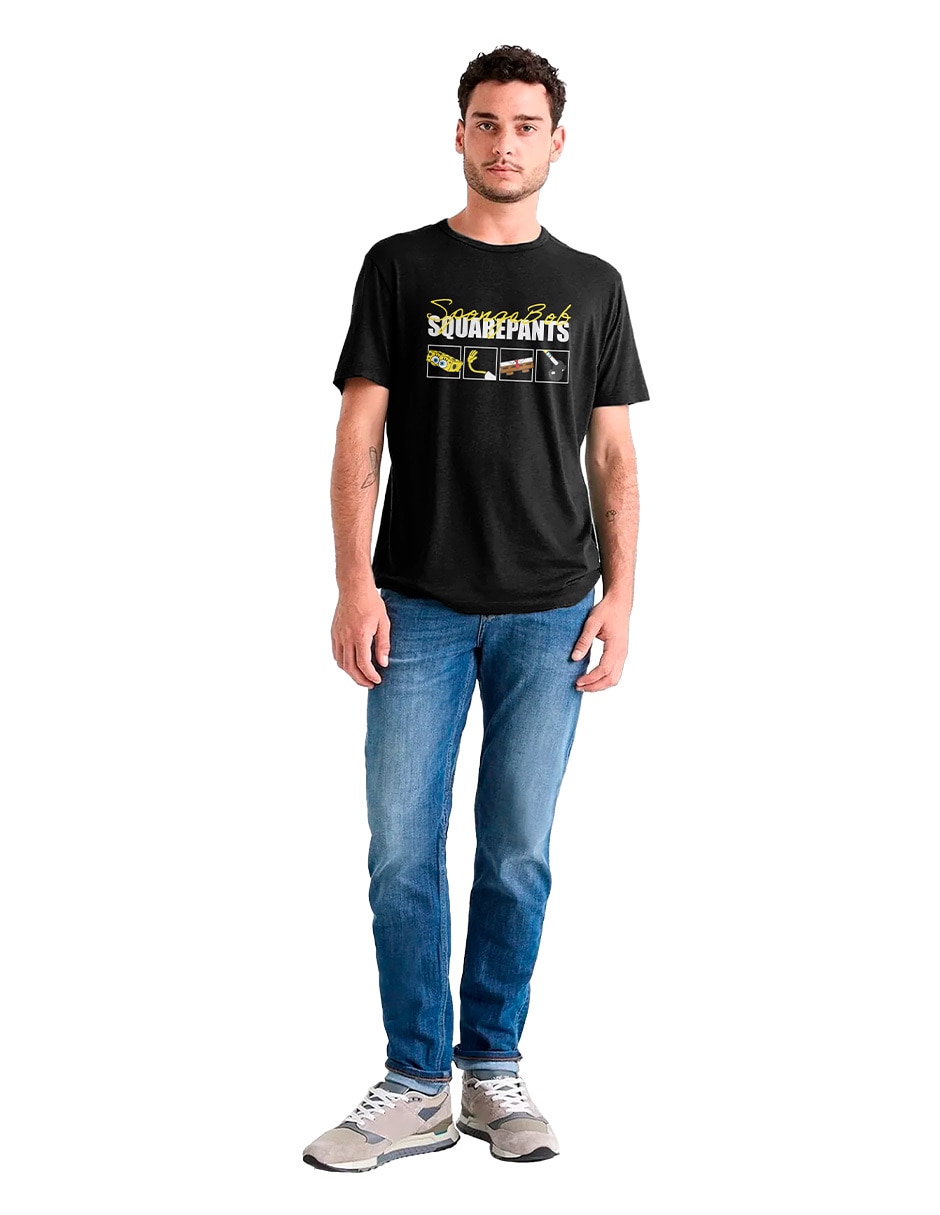 Playera cuello redondo para hombre 3