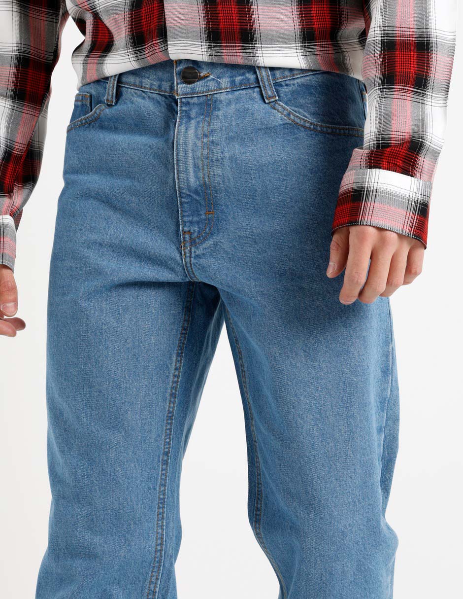 Jeans straight para hombre 4