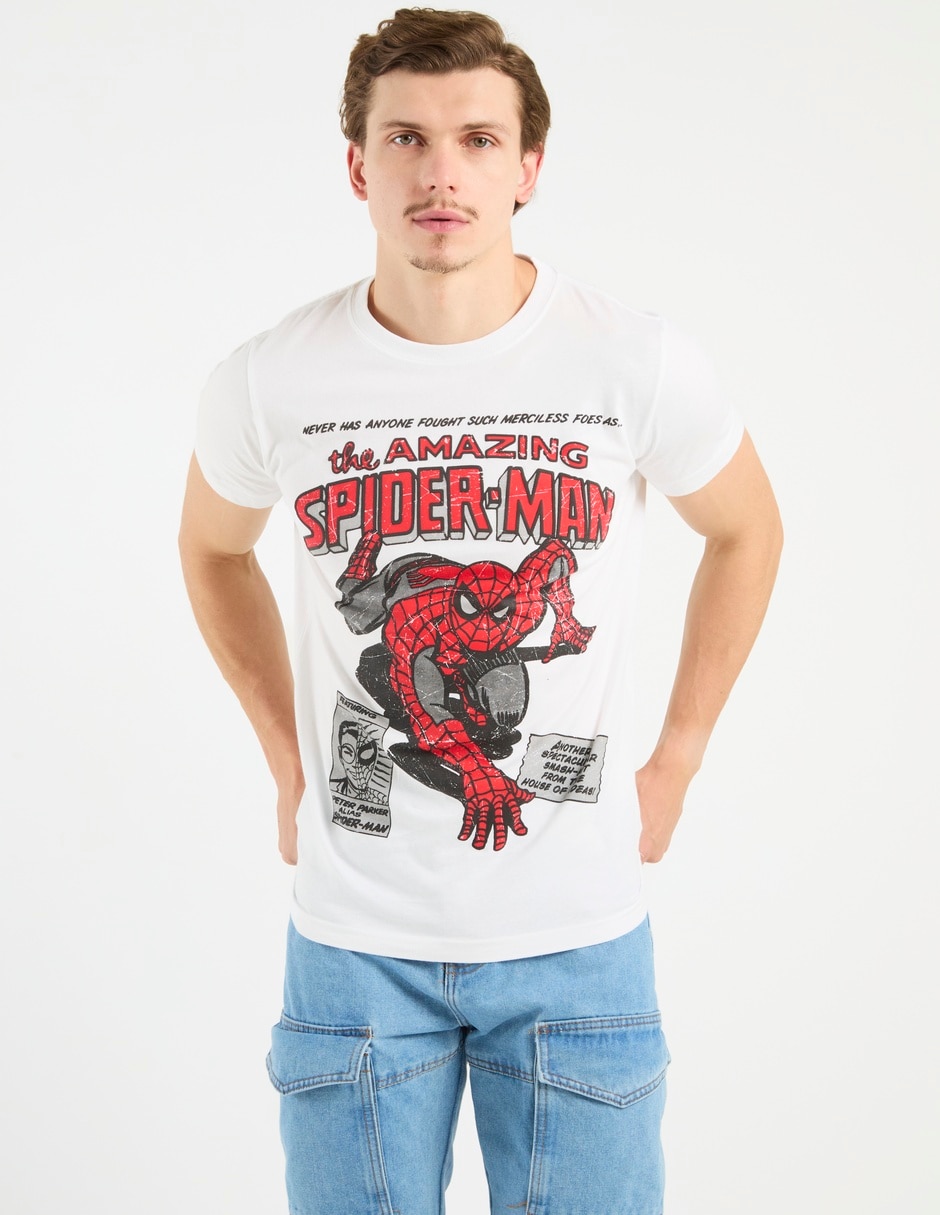 Playera The Amazing Spider-Man cuello redondo para hombre