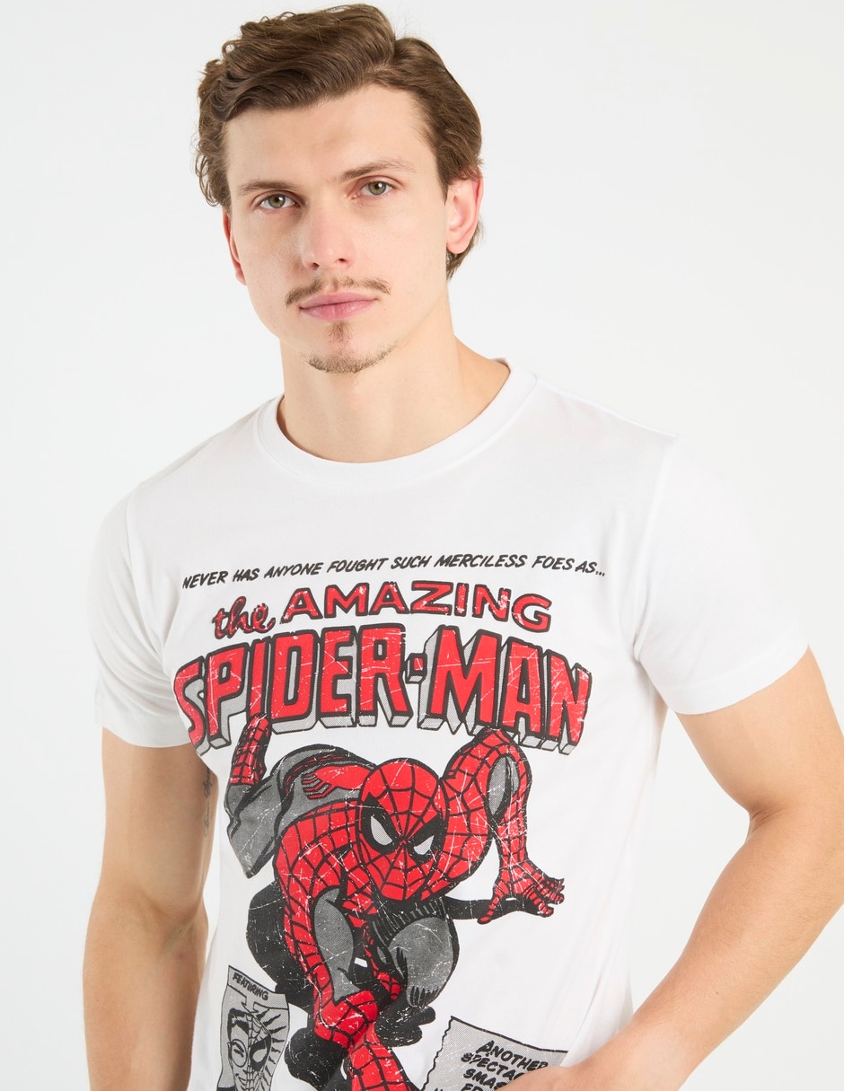 Playera The Amazing Spider-Man cuello redondo para hombre 4