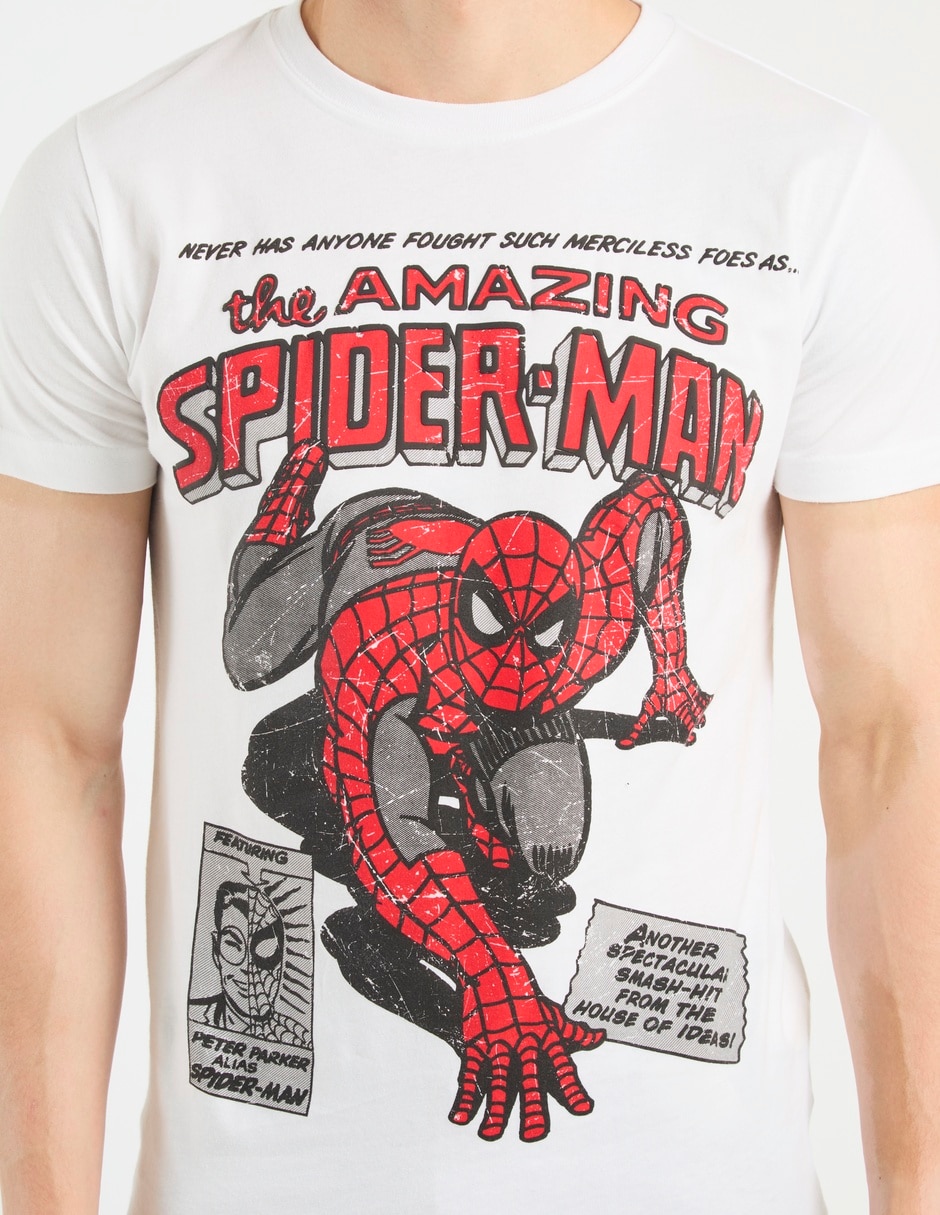 Playera The Amazing Spider-Man cuello redondo para hombre 5