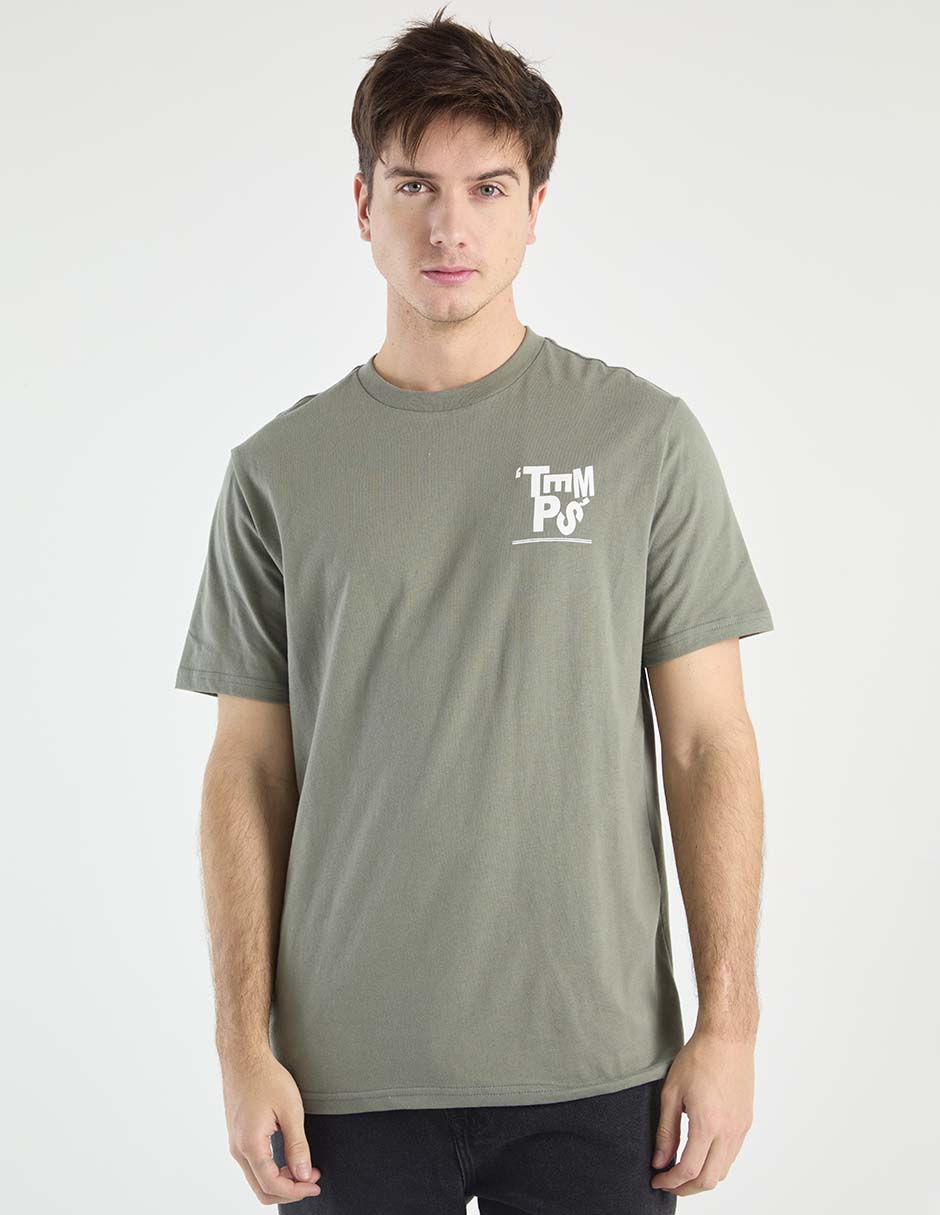 Playera cuello redondo para hombre Playera cuello redondo para hombre