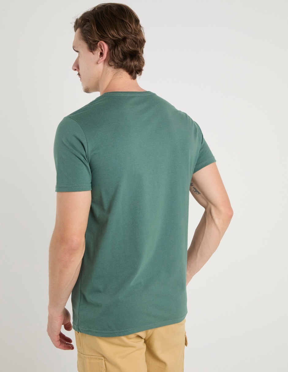 Playera cuello redondo para hombre 6
