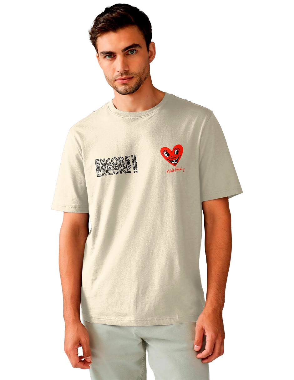 Playera cuello redondo para hombre Playera cuello redondo para hombre