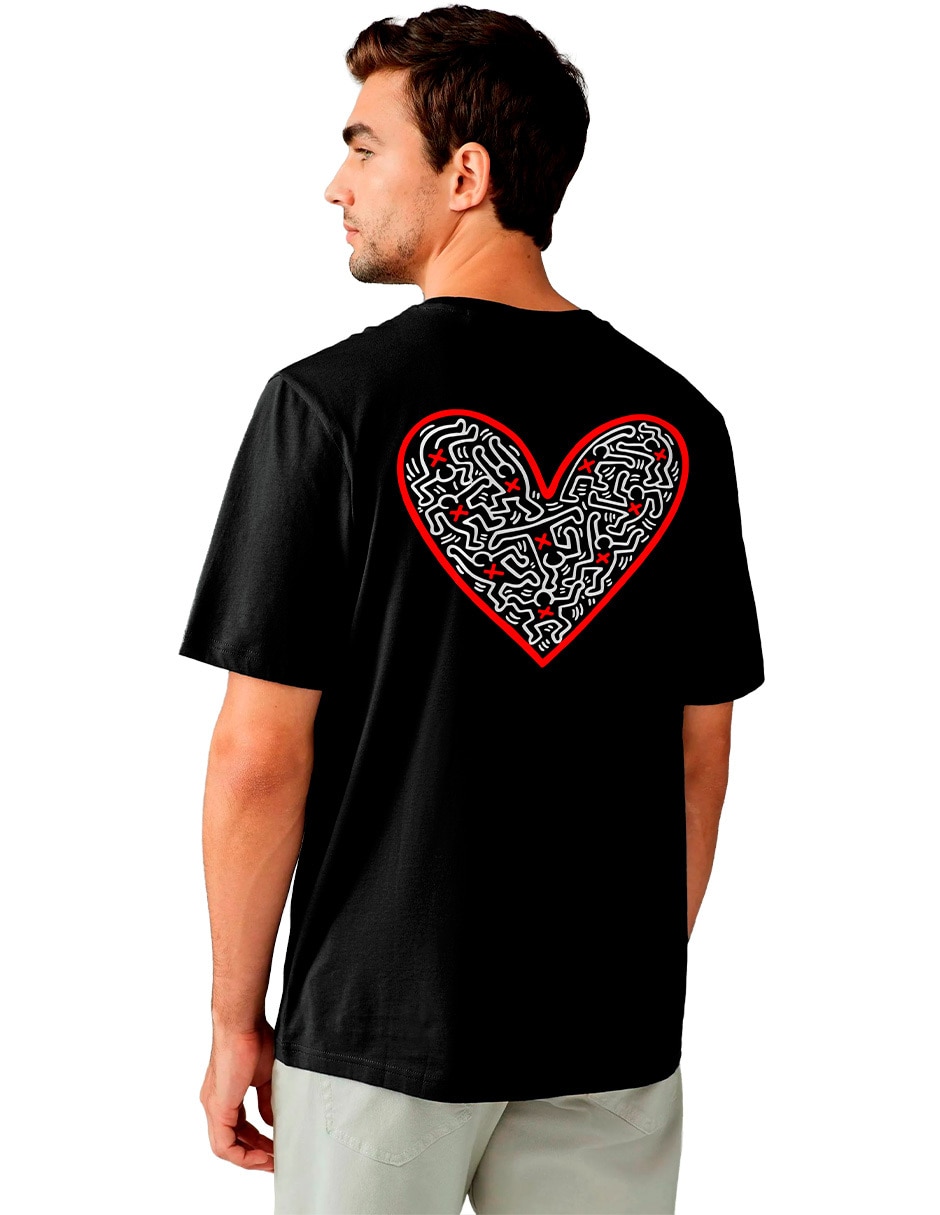 Playera cuello redondo para hombre 2