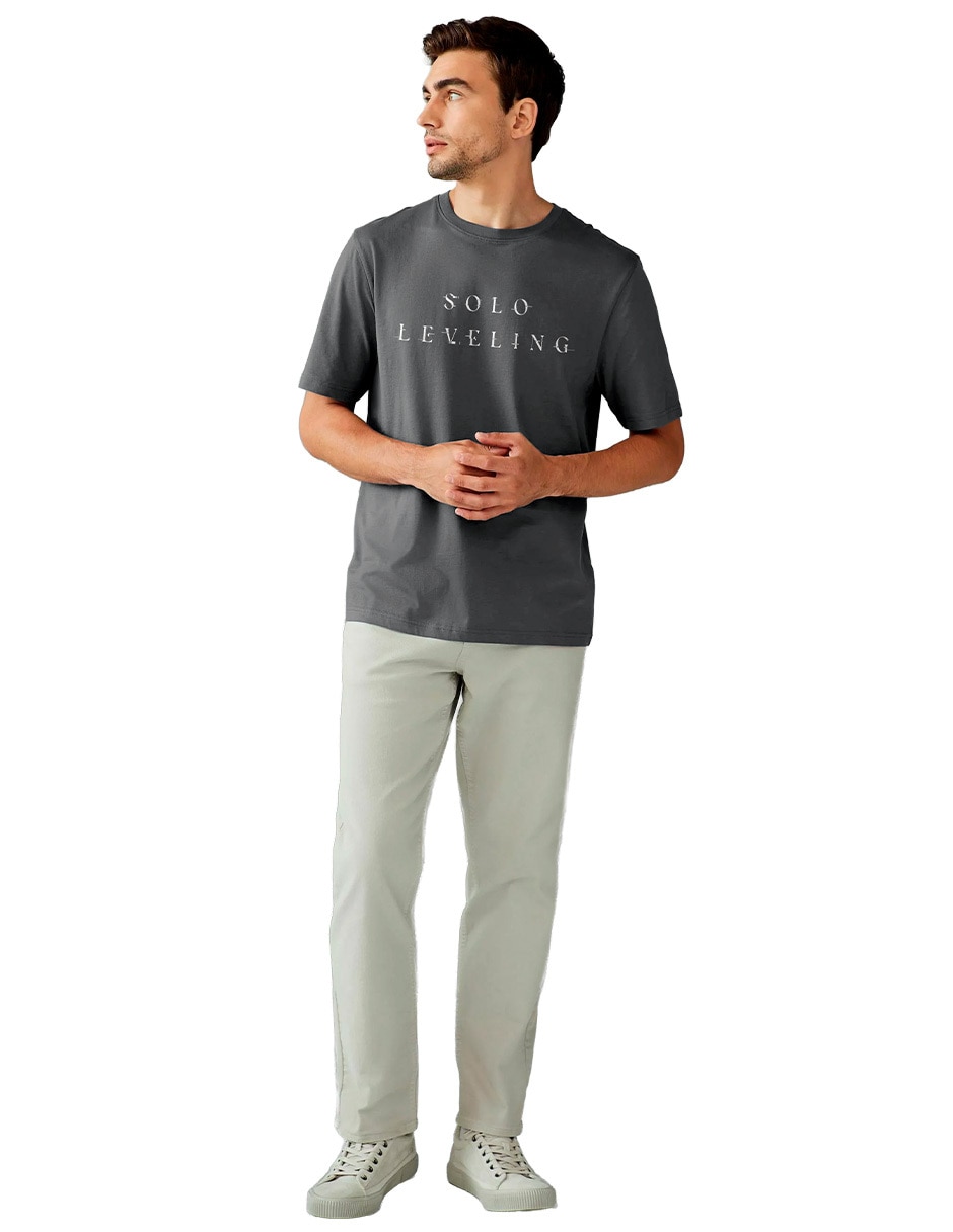 Playera cuello redondo para hombre 3