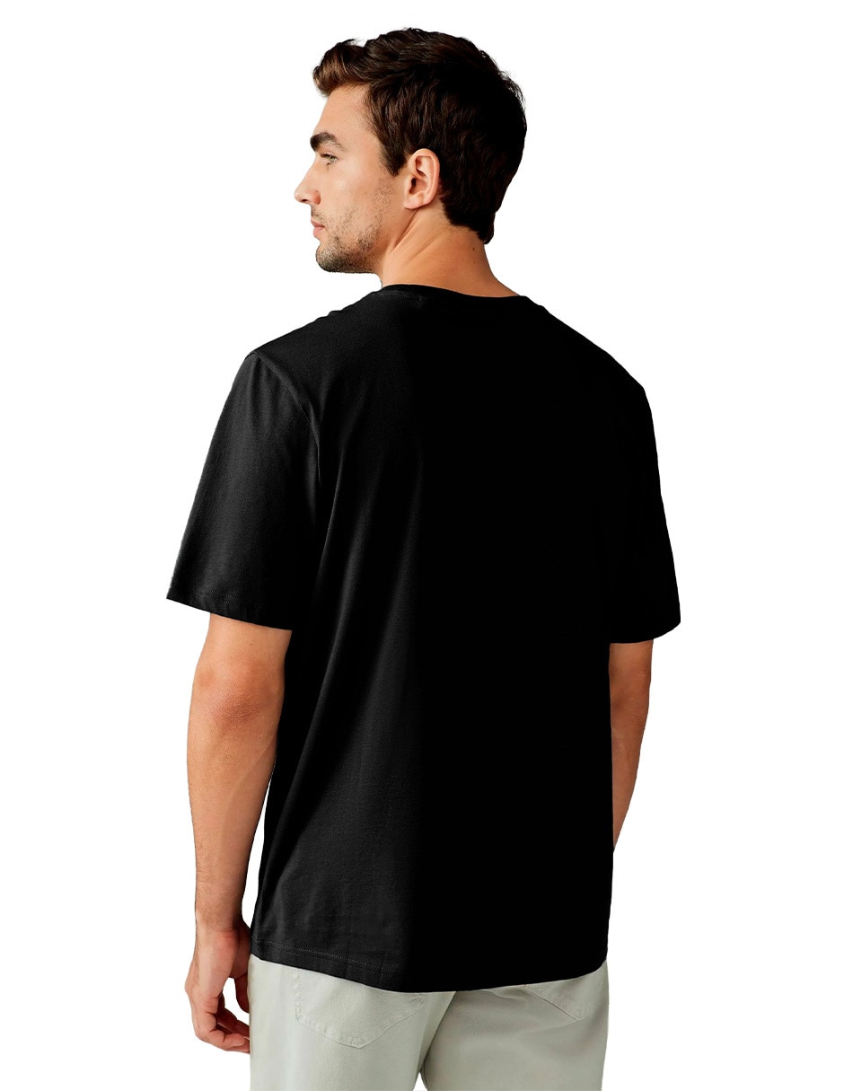 Playera cuello redondo para hombre 2