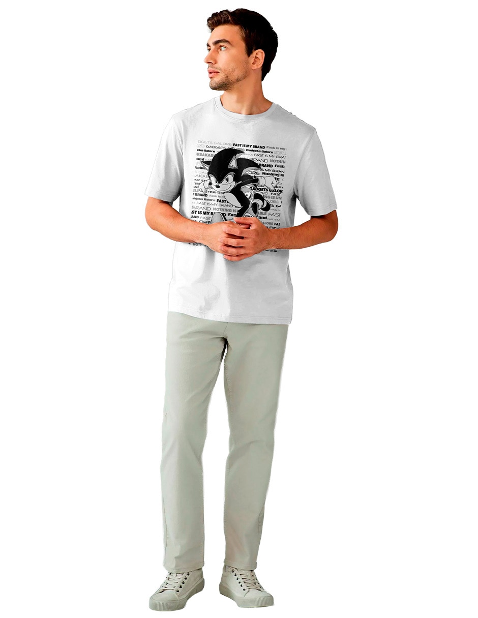 Playera cuello redondo para hombre 3