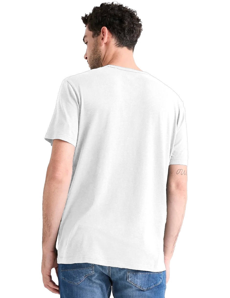 Playera cuello redondo para hombre 2