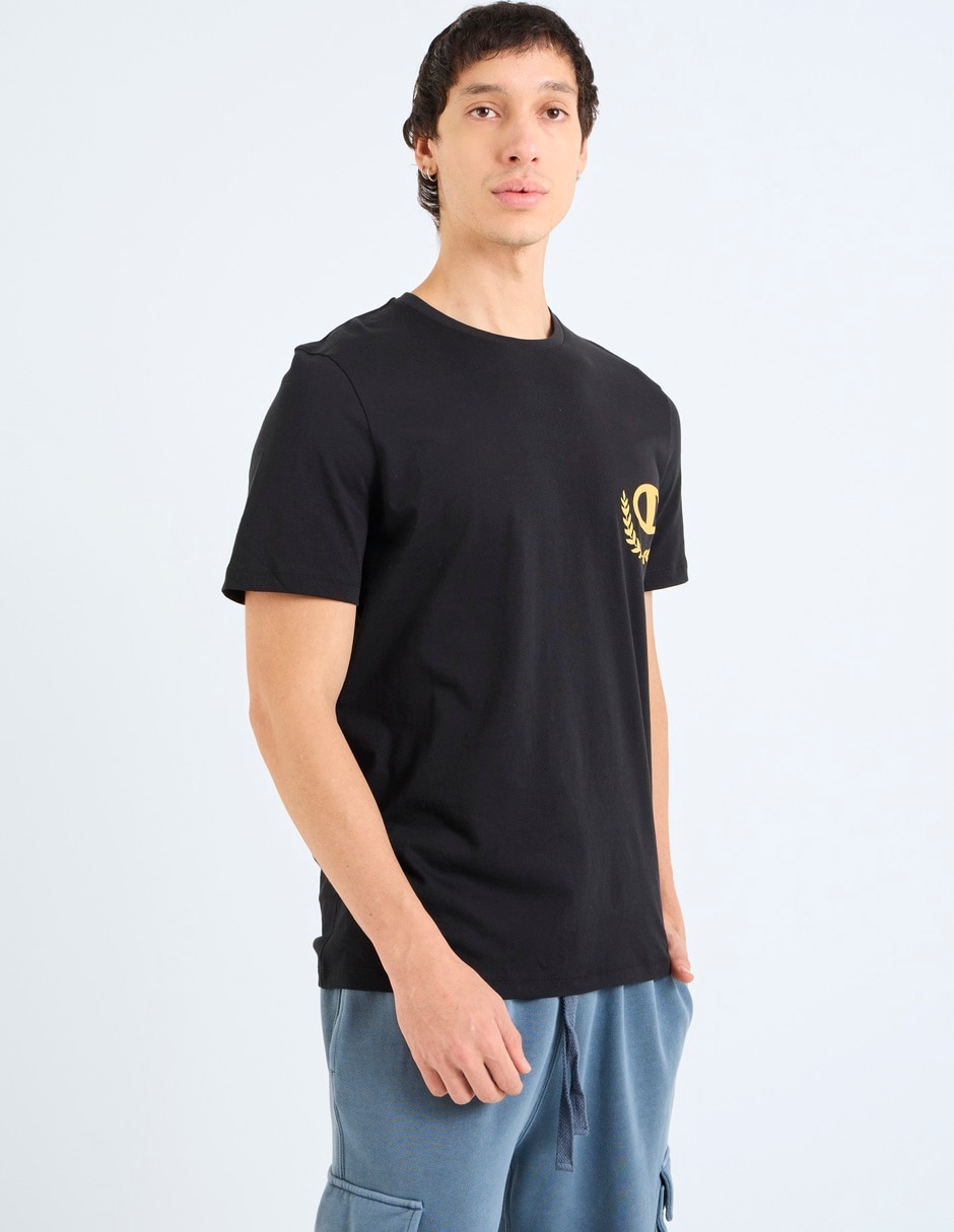 Playera cuello redondo para hombre 2