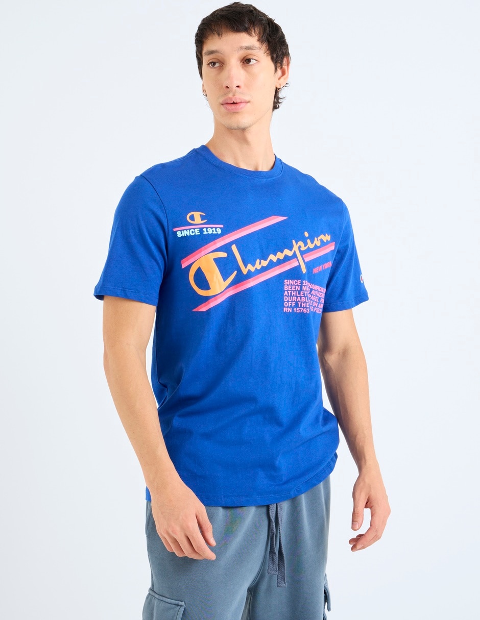 Playera cuello redondo para hombre 2