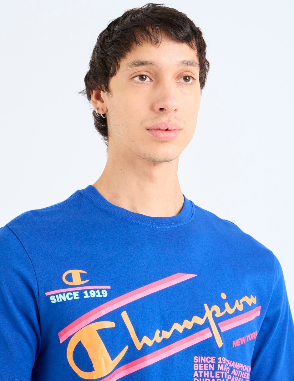 Playera cuello redondo para hombre 4