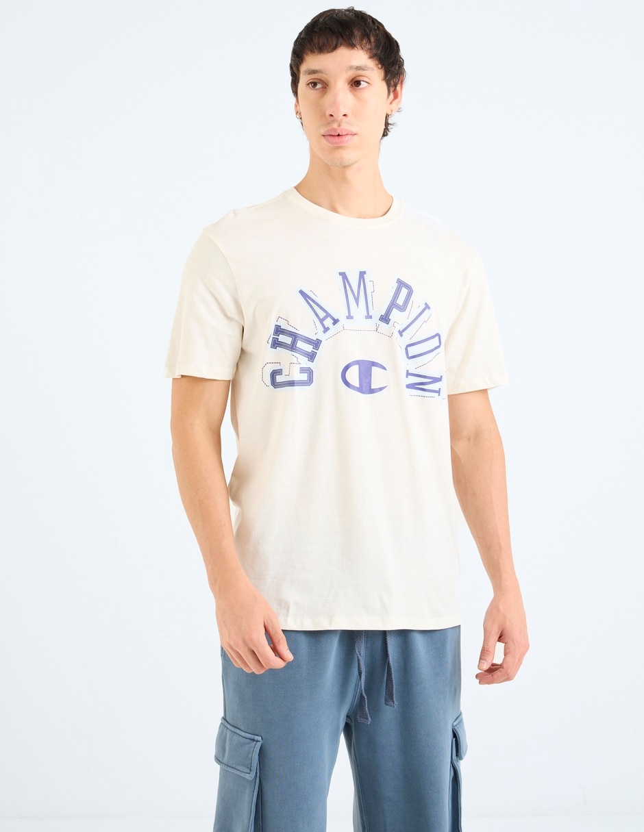 Playera cuello redondo para hombre 2
