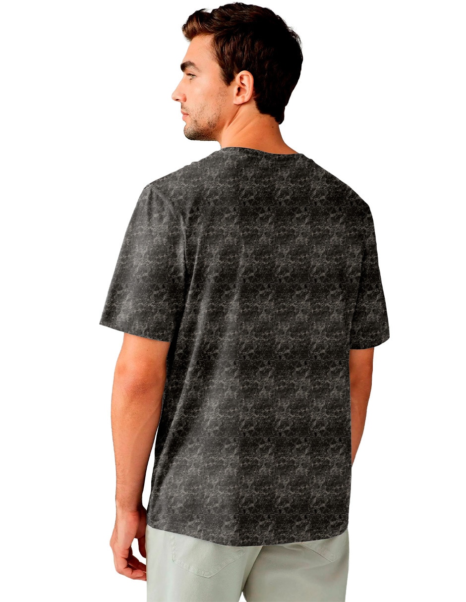 Playera cuello redondo para hombre 2