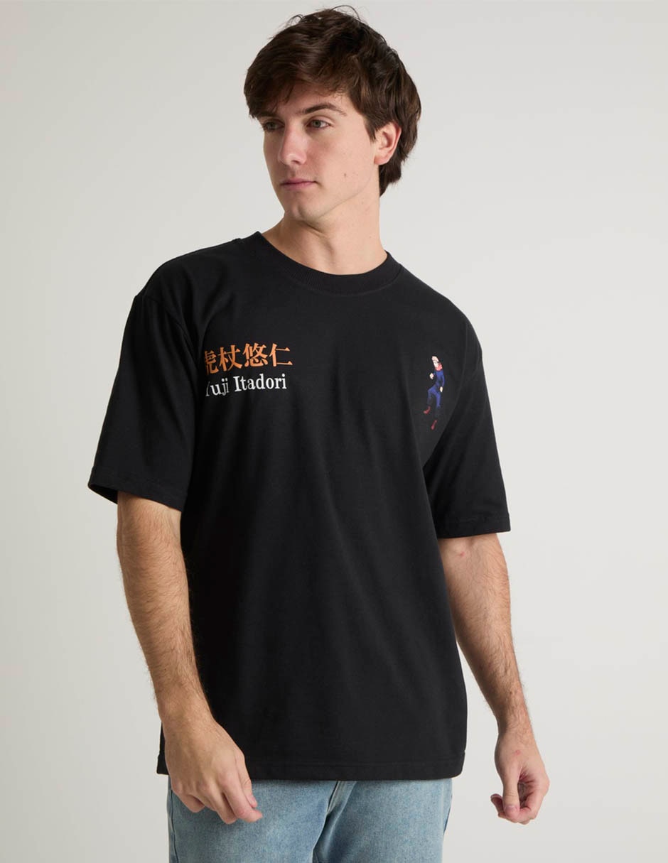 Playera cuello redondo para hombre