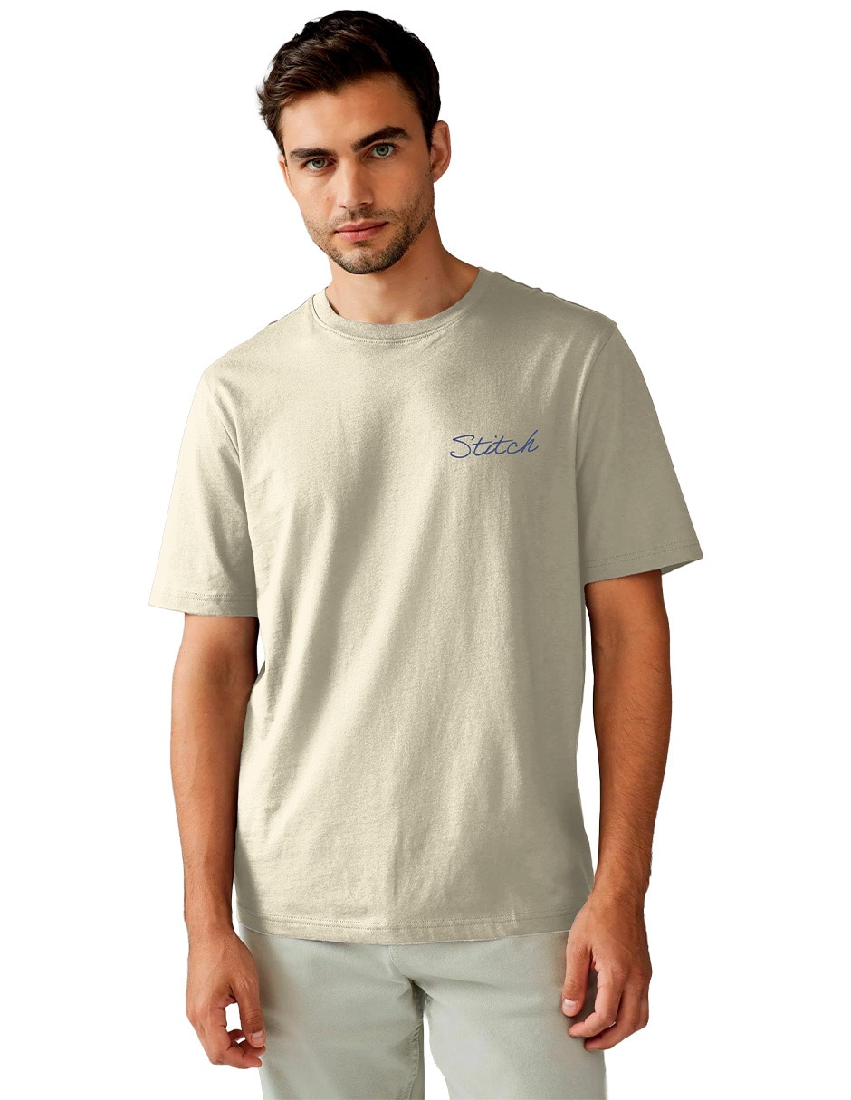 Playera cuello redondo para hombre Playera cuello redondo para hombre
