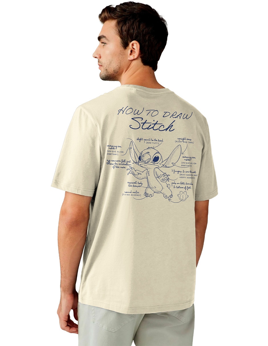Playera cuello redondo para hombre 2