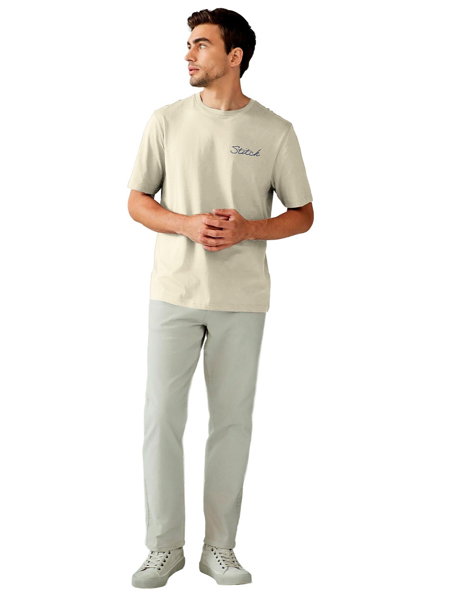 Playera cuello redondo para hombre 3