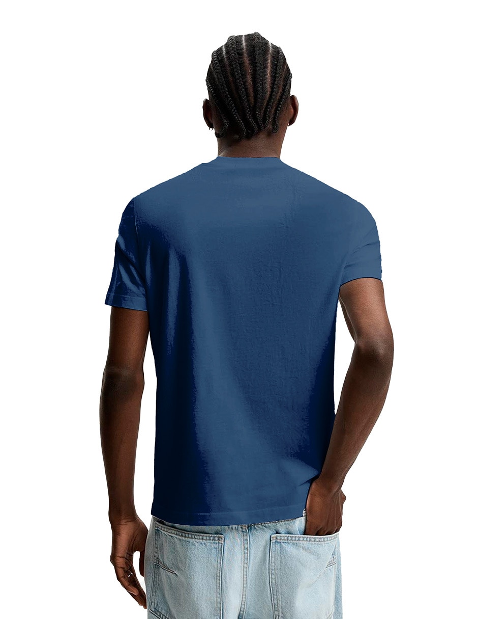 Playera cuello redondo para hombre 2